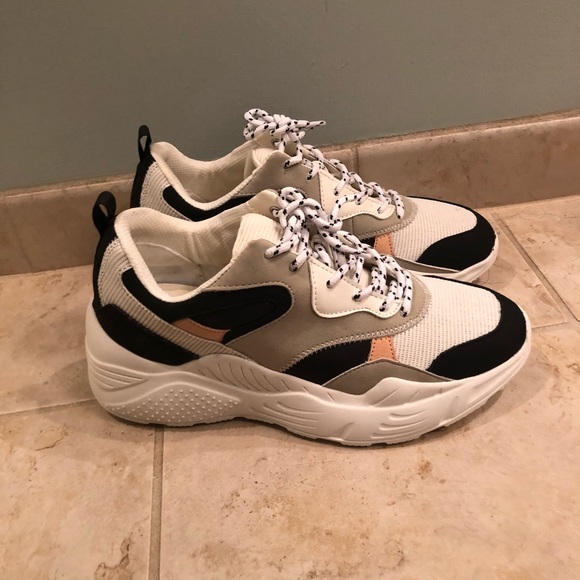 Color block chunky sneakers - Picture 4 of 6